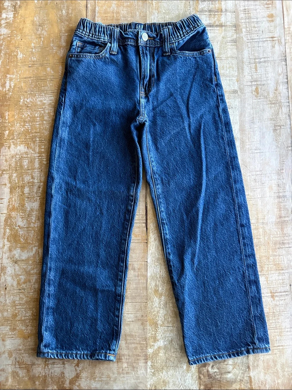 GAP Boy's Relaxed Dark Blue Jeans size 8